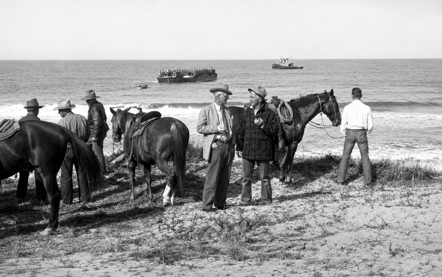 Early operators of the Vail & Vickers Cattle Ranch on Santa Rosa Island